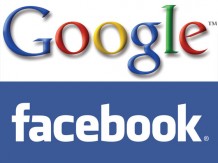 Die Internet-Giganten Google und Facebook kommen sich mit ihren Geschäftsmodellen immer häufiger in die Quere.