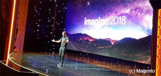 Magento stellte bei der Imagine viele neue Features für 2.3 vor. (c) Magento